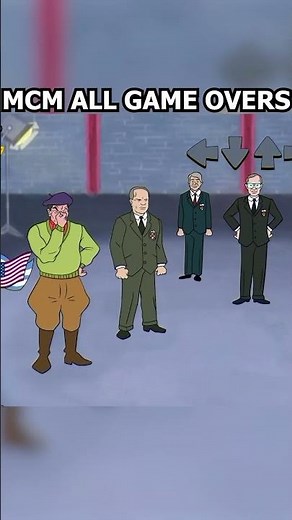 Mistful Crimson Morning - ALL GAME OVERS 😭 [FNF]