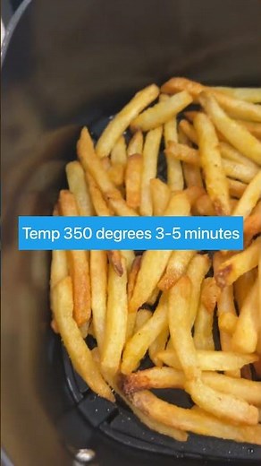 How To Reheat Fries In Air Fryer-👍 😀 🚀 🍟#airfried #airfryer #airfryerrecipes