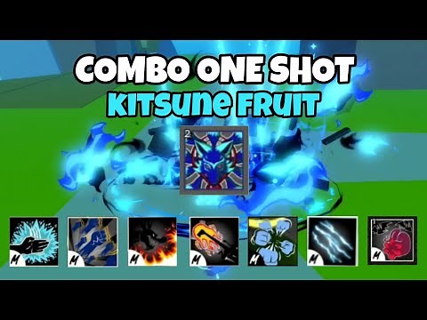 Combo One Shot With Kitsune And All Melee (UPDATE 21) | Blox fruit