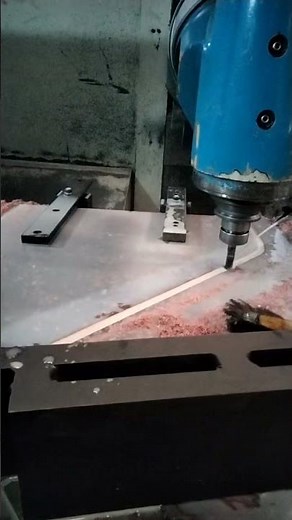 vmc Machine program #cncmill #automobile #machine