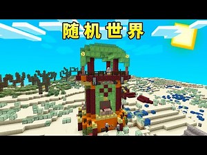 MC当整个世界方块都变得随机？！