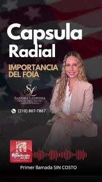 Conocer tu récord migratorio a través de un FOIA.