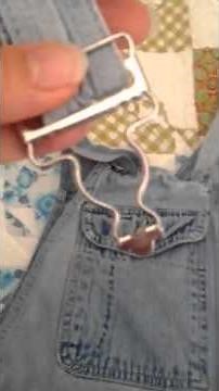 Overall straps getting tangled in dryer