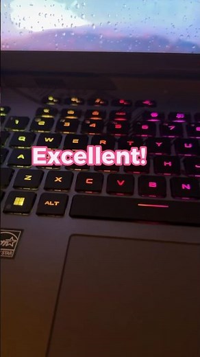 Asus Rog Strix G16 proper keyboard RGB lighting settings