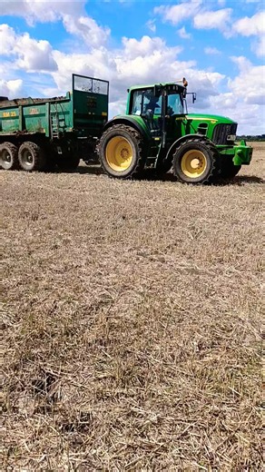 John Deere 7430 premium+ ZDT RM 25 #farming #agriculture #landwirtschaft #fyp #shorts #zemedelstvi
