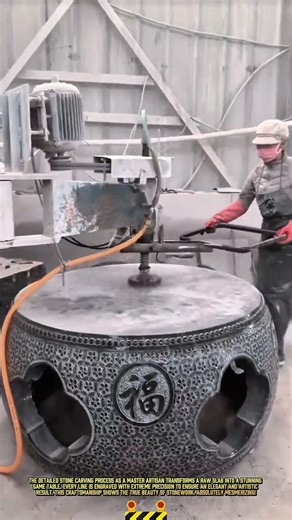 Interesting Process of Polishing & Carving Stone for Artistic Game Table #dailywork