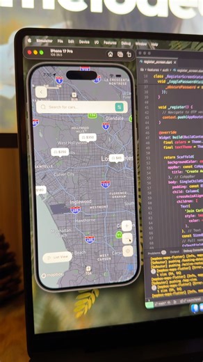 45+ Screens for Car App Developers! Flutter UI Kit ✨