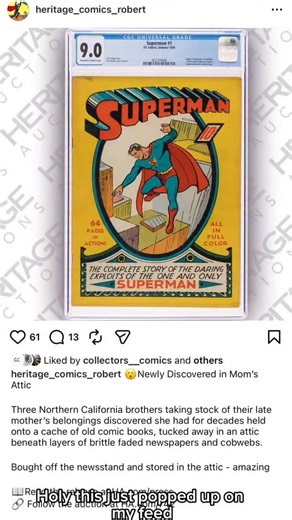 Yeah I have questions, don’t you? ~ ~ ~ #comics #superman #fyp #foryou #auction #forsale | Golden Age Guru