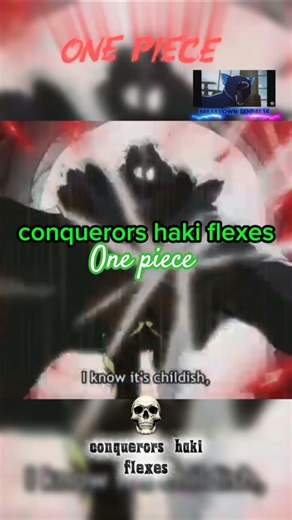 ONE PIECE CONQUERORS HAKI FLEX #onepiece #anime #viral #animeedit