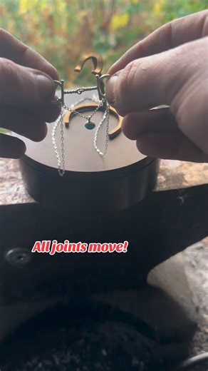 Another video of the snaffle bit necklace! Twisted wire mouthpiece and D rings! Available! -$165 #cowboy #cowgirl #western #silver #jewelry | Desert Rose Silver