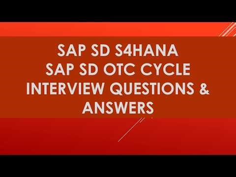 sap sd otc interview questions | sap sd o2c interview questions | sap sd interview questions and ans
