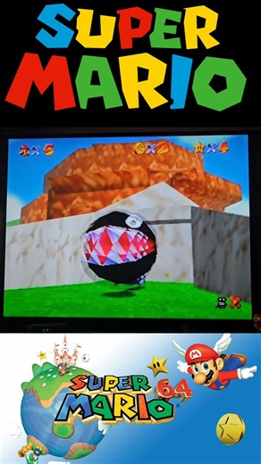 SM64 Behide Chain Chomp's Gate