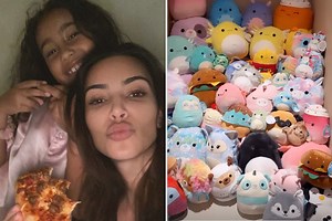 Kim adds 'five new babies' to family as she shows off North's Squishmallows