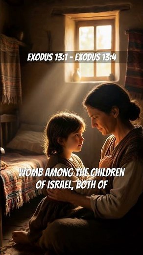 📖 Today's Verses: Exodus 13:1 – Exodus 13:4