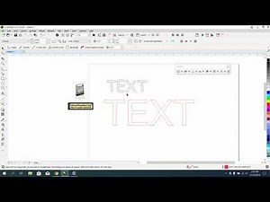 Corel Draw Tips & Tricks Macro TO MAKE center line fonts