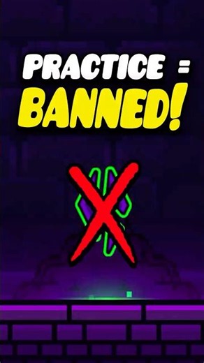 how to BAN practice mode in your level! #geometrydash