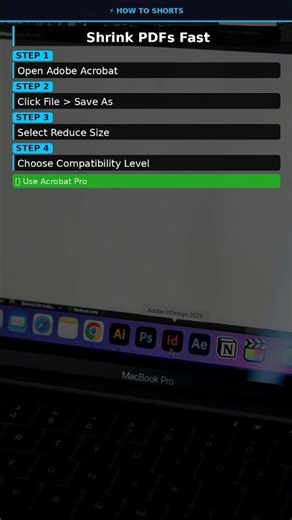Reduce PDF Size #Shorts