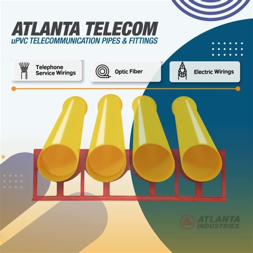 𝗔𝘁𝗹𝗮𝗻𝘁𝗮 𝗧𝗲𝗹𝗲𝗰𝗼𝗺 is your dependable solution for uPVC telecommunication piping systems. Atlanta Telecom is specially made for 𝘵𝘦𝘭𝘦𝘱𝘩𝘰𝘯𝘦, 𝘦𝘭𝘦𝘤𝘵𝘳𝘪𝘤, and 𝘰𝘱𝘵𝘪𝘤 𝘧𝘪𝘣𝘦𝘳 𝘸𝘪𝘳𝘪𝘯𝘨, and they 𝗺𝗲𝗲𝘁 𝘁𝗵𝗲 𝘀𝘁𝗮𝗻𝗱𝗮𝗿𝗱𝘀 𝗼𝗳 𝗚𝗹𝗼𝗯𝗲, 𝗣𝗟𝗗𝗧, 𝗮𝗻𝗱 𝗦𝗺𝗮𝗿𝘁. With our trusted solution, you can ensure seamless connectivity while adhering to industry benchmarks. To learn more about Atlanta Telecom, visit https://www.atlanta.ph/products/atlanta-telecom