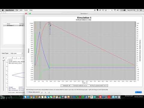 OpenRocket Running a Simulation