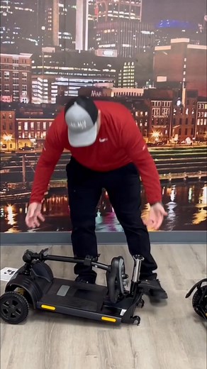 See how quickly this mobility scooter can be disassembled and reassembled for easy transport. Its compact design makes it simple to put in a car. Discover the effortless process! #mobilityscooter #travelscooter #portablescooter #mobility #theXLSHD | All Star Medical | Facebook