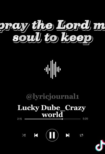 Lucky Dube Crazy World Lyrics