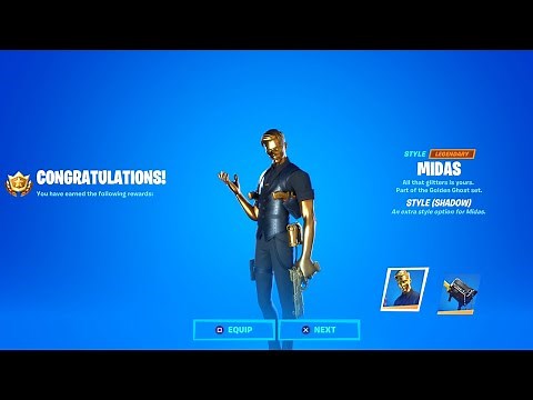 Fortnite Complete 'Midas' Mission' Challenges Guide - Week 9, Week 10 & Faction Mission