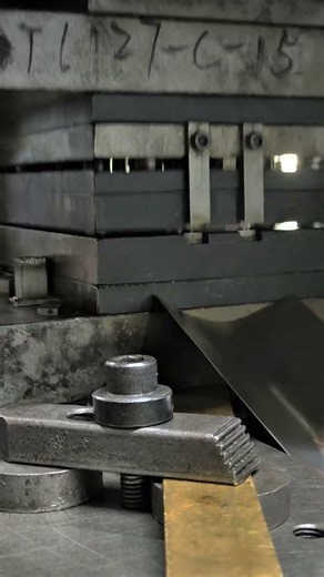 Copper Stamping in Action | Fast & Precise #machine #factory #hlc