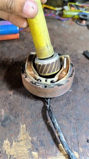 কয়েল কিভাবে চেক করবেন ? How to check the grinder field coil ! #shorts #reels #reels #electronic