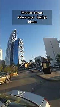 Modern High-rise building office design #shortvideo