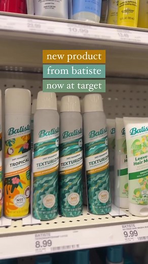 Get Beachy Textured Hair with Batiste Dry Shampoo at Target