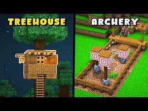 17 Outdoor Build Hacks You NEED to TRY in Minecraft