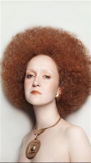 White Women with Red Afros #youtubeshorts