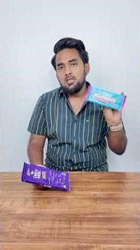 Dairy Milk Vs Mrbeast feastables #youtubeshorts #shortsfeed #chocolate #review #shorts