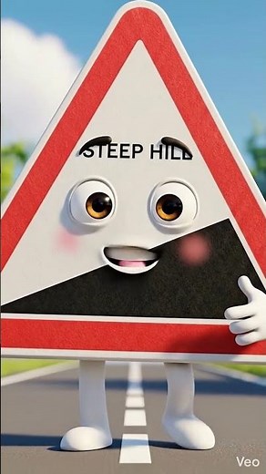 STEEP HILL Sign Explained ⛰ | UK Driving Test Guide #S016