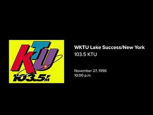 WKTU/New York (103-5 KTU) - November 27, 1996 (10:00 p.m.)