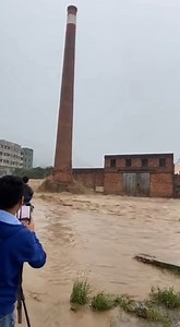 2.9K views · 13 reactions | Vertical Collapse of Tall Brick Chimney After Complete Foundation Removal #fblifestyle | Cricket Flix | Facebook