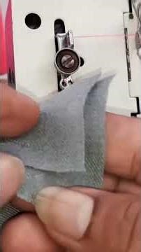 Why isn't my overlock sewing working? Watch the original video tutorial. #tutorial