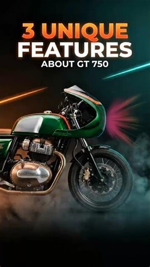 Royal Enfield GT 750: 3 UNIQUE Features You Didn't Know! 🏍️🔥