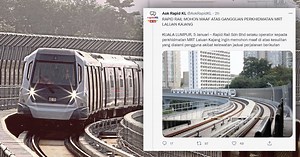 Rapid Rail: Technical glitch causes MRT train delay | New Straits Times