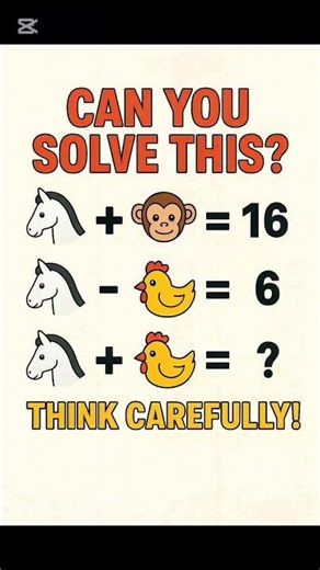 Fun Animal Math Puzzle – Can You Solve It?