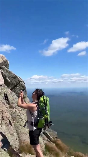 Knife Edge !! #baxter #peak #summit #share #shortvideo #shorts #short #video #shortsfeed #op #videos