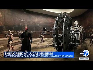 Get an inside look at LA's highly anticipated Lucas Museum of Narrative Art