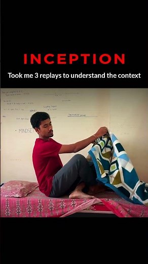 Inception || Infinite Glitch || When you thought you woke up early #shorts #inception