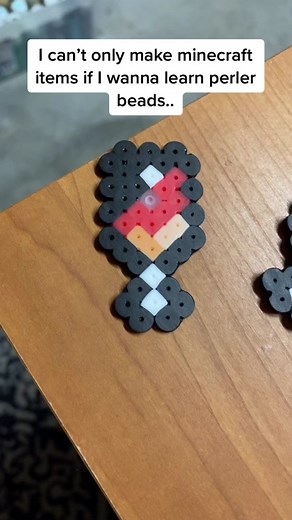 Crafting Tiny Axolotl Perler Bead Art