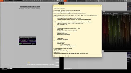 How to setup NinjaTrader 8 Playback and Backtest + Data Download
