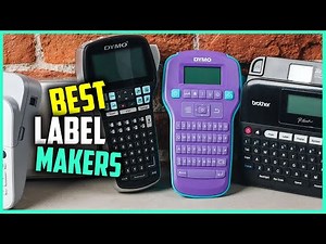 Best Label Makers for Home & Office Organization in 2022 - Top 6 Review | Portable Label Maker
