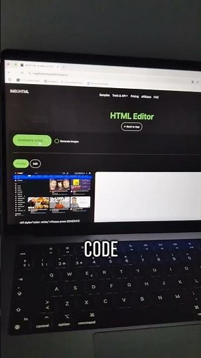 AI Tool: Transform Images to Perfect HTML & CSS Instantly! 🚀