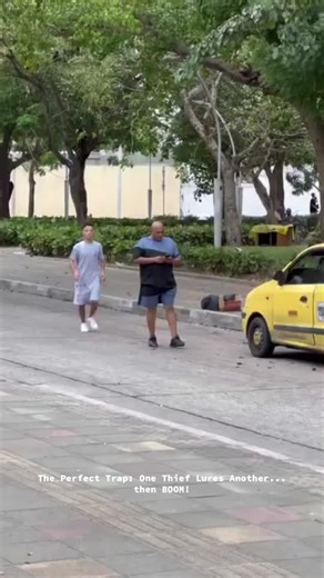 The Perfect Trap: One Thief Lures Another... then BOOM! 💥 💥 🤣 A face full of flour and instant karma! Would you have resisted the temptation? Tell me in the comments! #reels #shorts #videooftheday #laugh #epicprank #mustsee #funnyvideo #wtf #unexpected #omg #trending #whatwouldyoudo #curious #scandal #thief #temptation #karma #trap #flourchallenge #punishment #caught #viral #prank #funny #comedy #explosion #fails #instantkarma