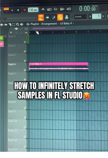 How To Infinitely Stretch Samples in FL Studio