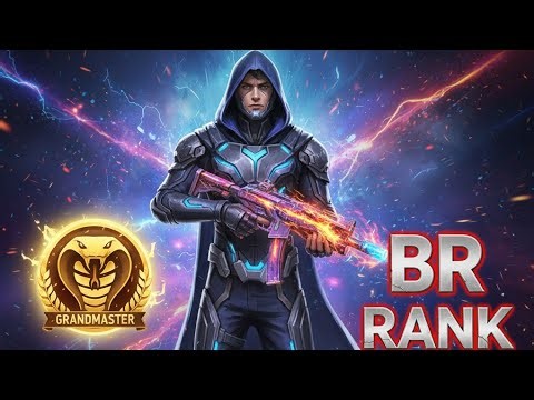 FREE FIRE RANK PUSH GOLD TO GRANDMASTER BR RANK TEAM CODE GAMEPLAY...